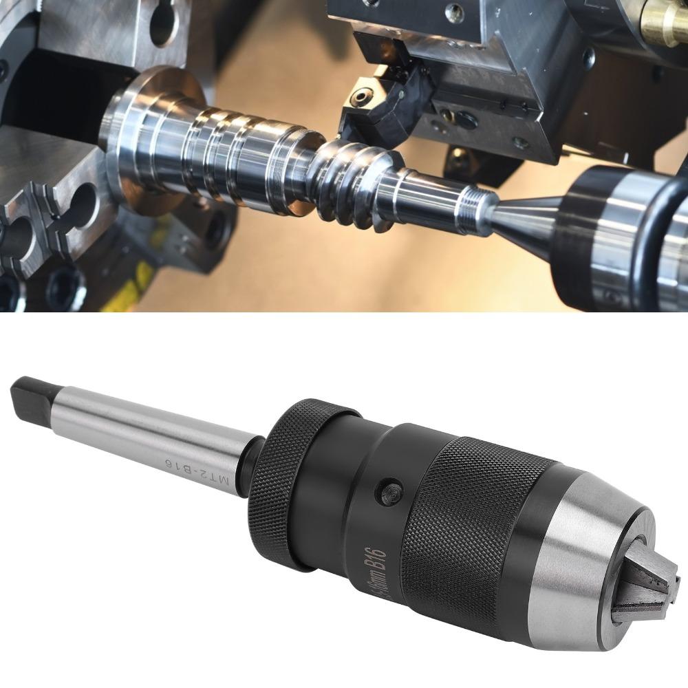Strong Grip Morse Taper Chuck Morse Taper MT2 Keyless Drill Chuck Machine Tool Use