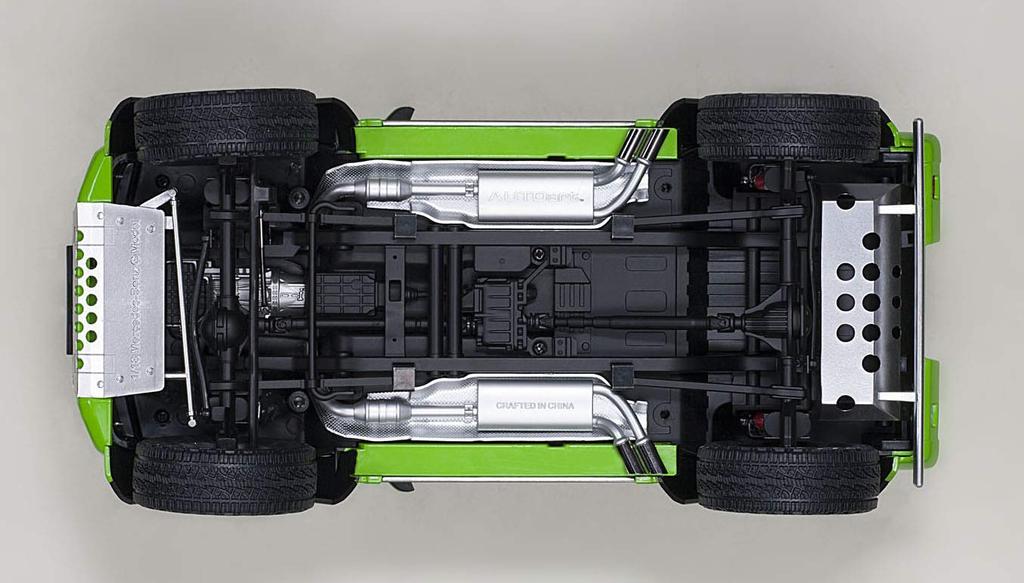 AUTOart G500 Squared Green Готовый продукт 1/18 Mercedes-Benz 4×4