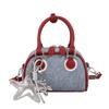 IELGY Ladies Messenger Bag Fashionable All-Match Simple Portable Bowling Bag
