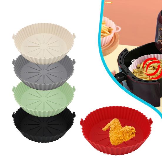 Силиконовые формы для выпечки, экологически чистые, пищевые, с антипригарным покрытием, многофункциональные, устойчивы к высоким температурам, многоразовые, круглые, для микроволновой печи