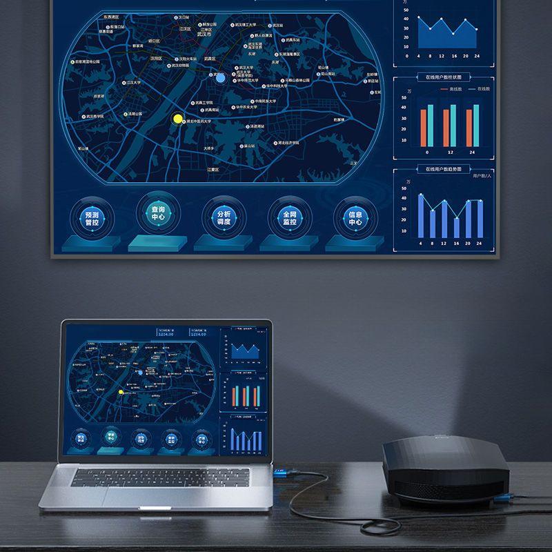 HDMI-кабель высокой четкости 4K Ultra Clear HDMI-кабель для подключения приставки, телевизора, проектора, компьютера и монитора