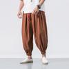 Мужские спортивные штаны Jogger, свободные мужские повседневные брюки-шаровары, уличные брюки большого размера