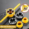 Pipe Threader Plumbing Tool Kit T-Shaped Handle Design Easy To Use Wide Application
