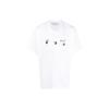 SS22 Logo Print Short Sleeve T-Shirt Men Tops White OMAA038C99JER0070110
