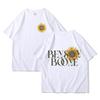 Benson Boone Sunflower Tee Merch Crewneck Short Sleeve Summer Men/Women Streetwear Tees Shirts Top