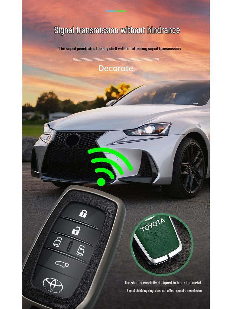 2026 Toyota Corolla RuiFang Двухдвигательный Elite Чехол на ключ - Металлический корпус