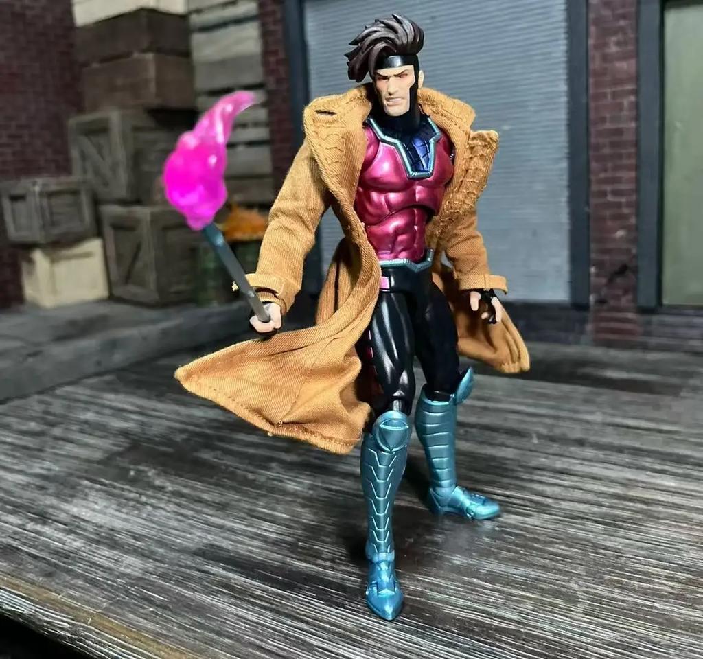 Новая Ct Toys Gambit Mafex Фигурка Действия Shf X-Men Росомаха ПВХ Статуя Модель Фигурка Игрушка Подарки на День Рождения 131 Подвижная Сочлененная Масштаб Детализированная