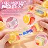 Lights Up Butter Stick Squeeze Toy Soft Fidget Toy Pinch Toy Butter Stick Squishy Toy  Desk