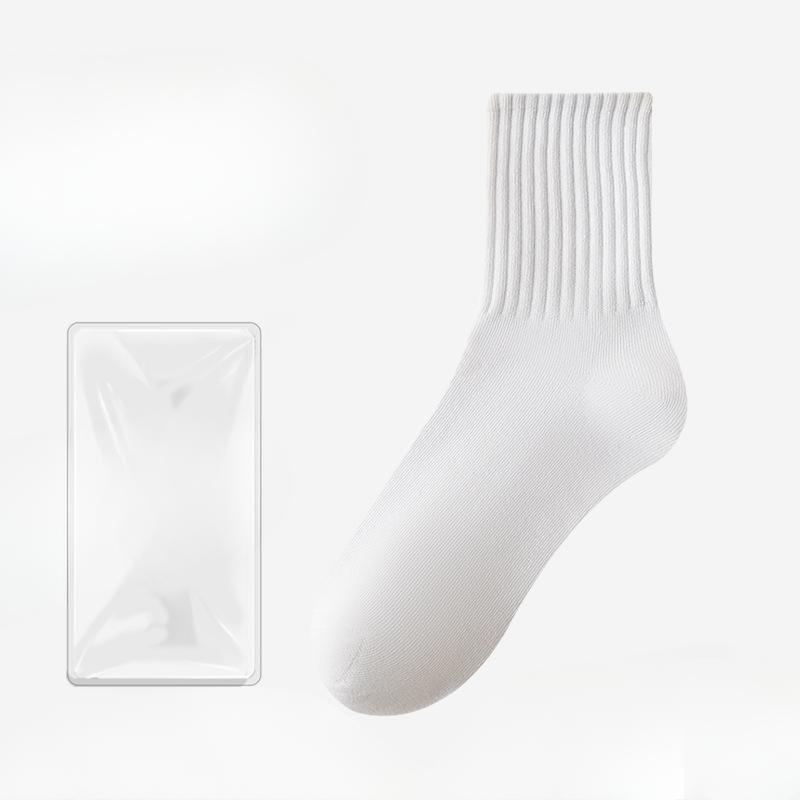 Женские осенне-зимние новые дезодорирующие, влагопоглощающие, удобные хлопковые носки-гольфы
