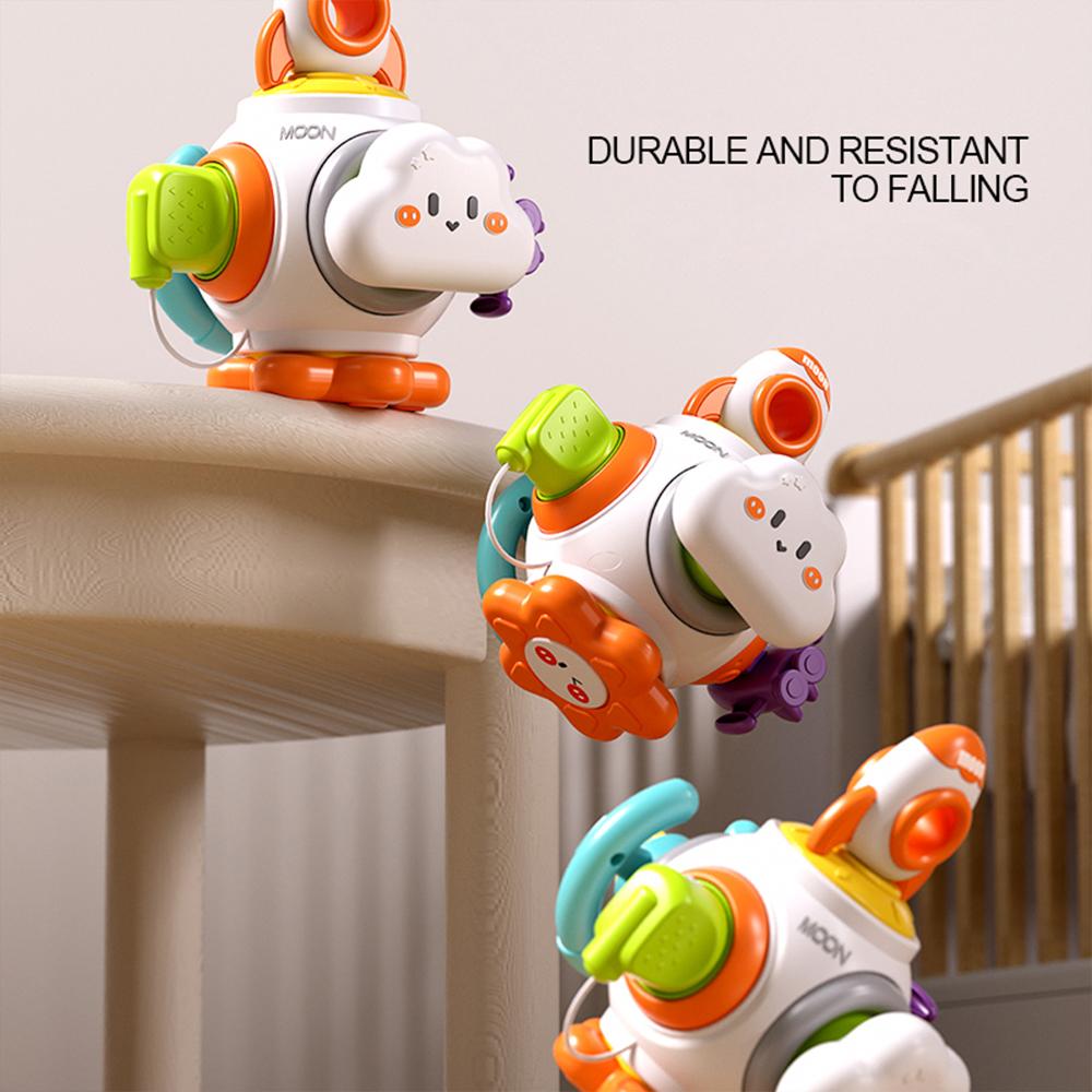 Busy Cube Cartoon Ball Busy Puzzle Hand Catch Ball Sensory Toy Educational Activity Cube for Baby