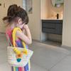 Modern Children's Casual Handbag Handwoven Straw Bag Available In Multiple Colors