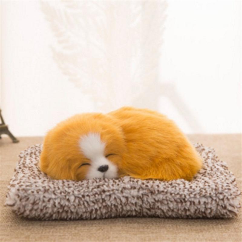 Мягкие игрушки Милые имитационные животные Лабрадор/Хаски Кукла Плюшевые спящие собаки Игрушка для детей Игрушка Украшения Подарок на день рождения Дети