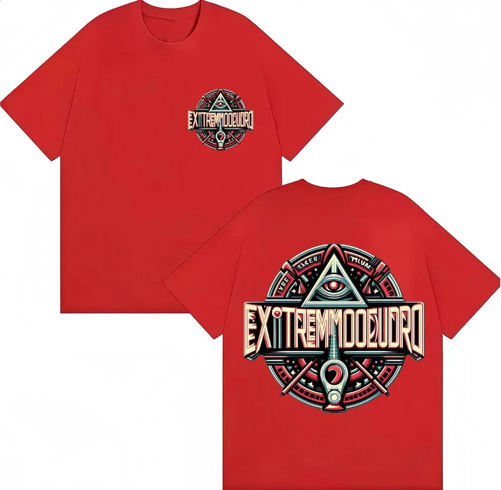 EXTREMODURO Graphic TShirt Unisex Trendy Hip Hop Punk Classic 100 Cotton Oversized Casual Streetwear Women And Men Tshirts