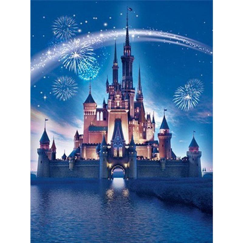 Комплект алмазной живописи Castle Ever Moment, полная декоративная картина, картины с бриллиантами 5d, быстрая доставка, мозаика, вышивка, полная