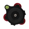 LP‑64 Camera Tripod Ball Head Leveling Base Aluminum Triple Wheel Leveler Bubble Level