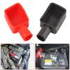 1 пара универсальных автомобильных аккумуляторных батарей, клеммные крышки, защитные крышки для отрицательных и положительных клемм, сменные батареи, автомобильные аксессуары