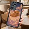 Чехол для телефона: 2D Плоский чехол для Samsung Galaxy A34 A35 M05 M06 S20 S22 S21 FE Plus 5G с защитой от шагов, Капибара с ангельскими крыльями, Рождественские и Хэллоуинские подарки
