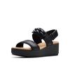 Clarks Ulenly Eve Cm Women's Sandals, Black/Black, 25.0