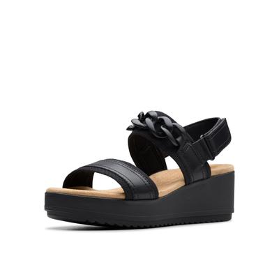 Сандалии женские Clarks Ulenly Eve cm, черный/черный, 25.0