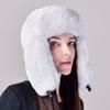Женская осенне-зимняя теплая шапка-ушанка ColdFur Hair Hat Sweet Cute Lei Feng Hat