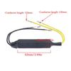 1 Pair Motorcycle Flasher LED Turn Signal Lights AMS Cement Indicator Load Resistor 12V 21W Fault Decoder Solve Blinker Error 26 Ohm