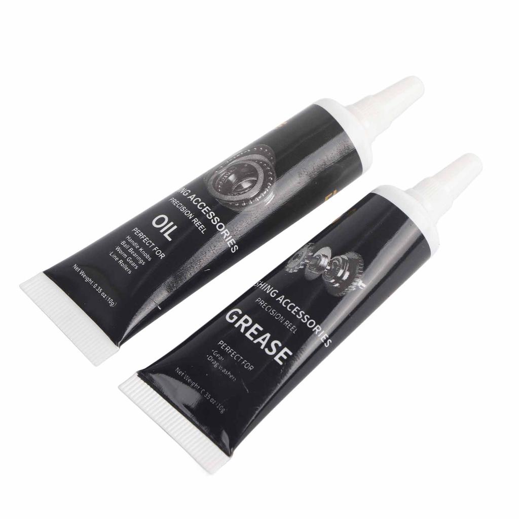 Fishing Reel Maintenance Tools Kit Lubricant Oil Grease Set