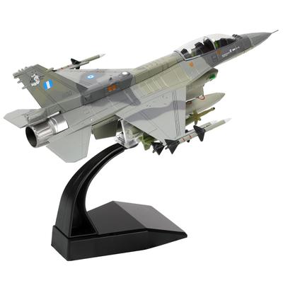 NUOTIE Масштаб 1/72 Истребитель F-16D Готовая модель-конструктор Модель металлического истребителя Коллекция для демонстрации F-16D-Греция