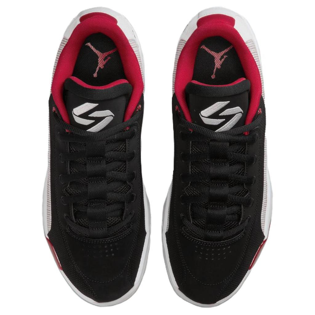 Jordan Luka .77 Износостойкие, дышащие, легкие кроссовки с низким верхом в винтажном баскетбольном стиле, мужские, черно-белые, Jordan HF0819-102