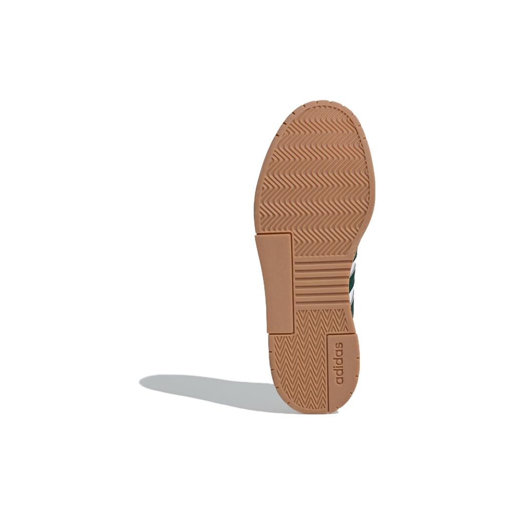 Adidas Низкие кроссовки Neo Gradas Удобные Универсальные Классические Тренд Амортизирующие Прочные Низкий верх Обувь для скейтборда Унисекс кроссовки Белый Зеленый IE9043