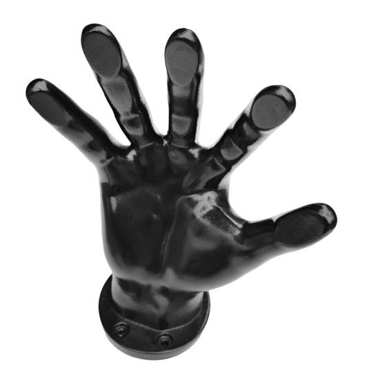 Настенный держатель для футбольных мячей, простая установка, многоцелевая стойка для демонстрации баскетбольных, футбольных, волейбольных мячей в форме руки