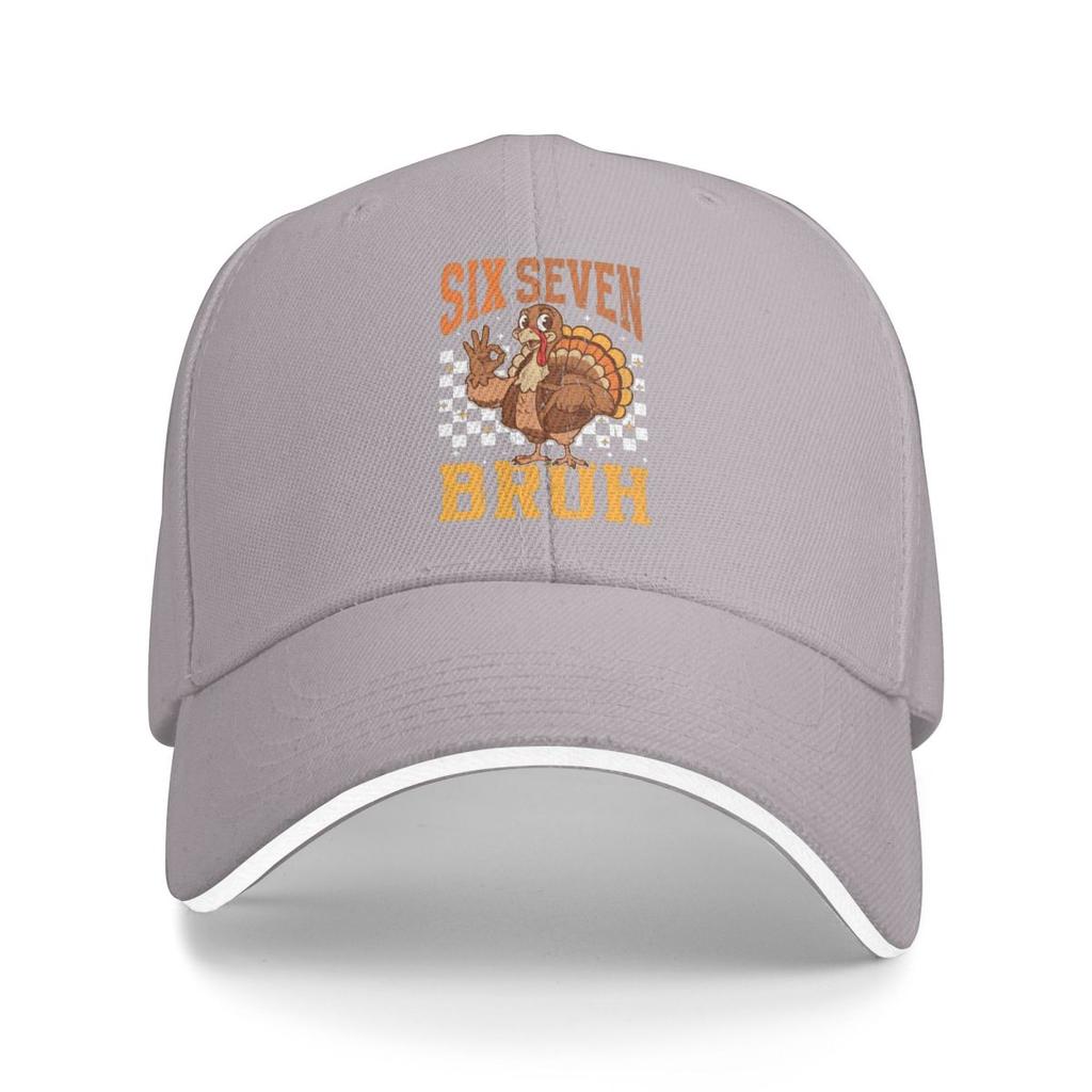 Baseball Caps Bruh 67 Six Seven 6-7 Funny Brainrot Meme Fans Gifts Graphic Unisex Casual Summer Caps