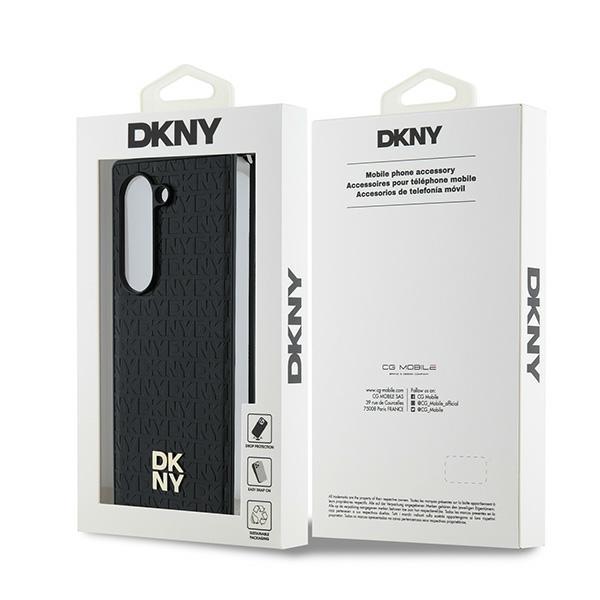Dkny Dkhmzfd6Pshrpsk Z Fold6 F956 Черный/Black Повторяющийся узор Сложенный логотип