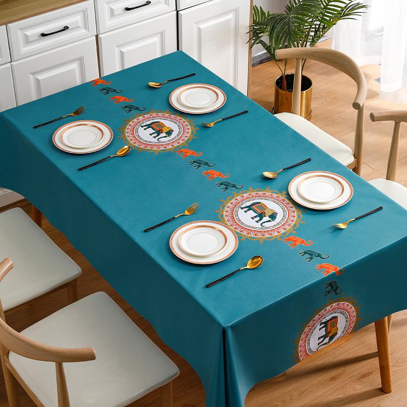 Royal Junma скатерть Instagram ветроустойчивая и маслостойкая прямоугольная скатерть из ПВХ, чайная скатерть, скатерть для обеденного стола, скандинавская