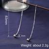 Huitan Women Stainless Steel Drop Earrings Bead Long Chain Gentle Accessories Silver Color/Gold Color Party Wedding Lady JewelryGood product