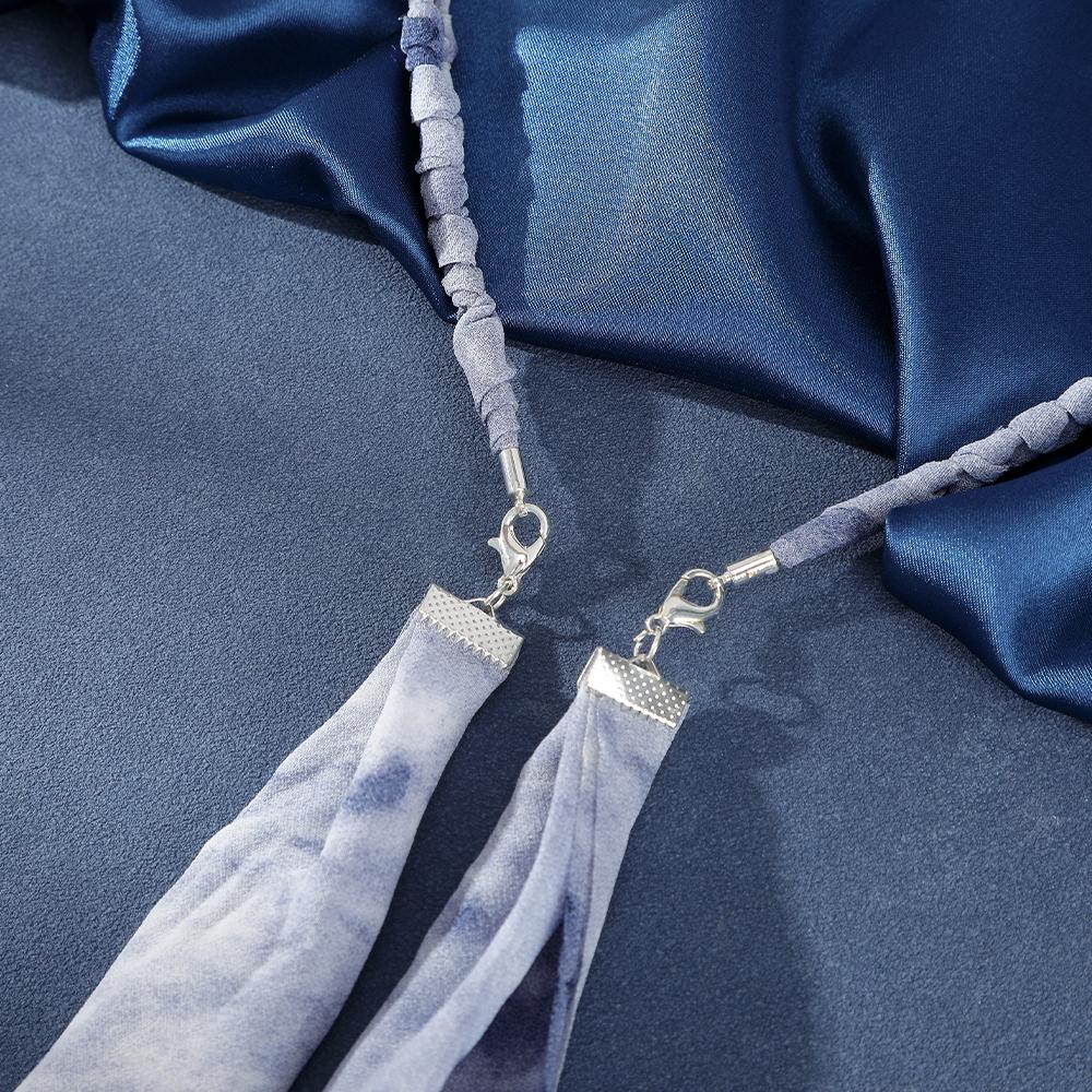 Двойная повязка на голову с бантом из ленты со стразами и жемчугом, темно-синяя, резинки для волос, обручи для головы для женщин, ретро, летние, простые повязки на голову, аксессуары