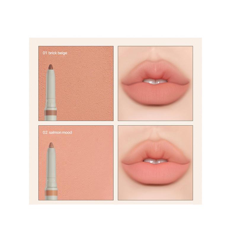 NOBEV Контурный карандаш для губ Contour Point Dual 0,22 г+0,6 г