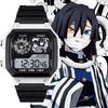 Часы Ikuroko Kobane Demon Slayer, Детские и Студенческие Водонепроницаемые Спортивные Электронные Часы