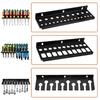 Screwdriver Holder Wall Mounted Pliers Wrench Storage Rack Multi Tool Hanging Organizer for Workshop Shed Garage Home