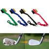 Golf Cleaning Brush Useful Multifunctional Effective Cleaning Brush Double Side Golf Cleaning Brush Golf Brush Golf Accessories