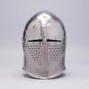 Handmade Medieval 14th Century Great Helmet Perfect for Renaissance Fair, Cosplay, LARP, Halloween Costume Authentic Steel Replica