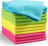 Microfiber Cleaning Cloth Set of 12 Towels Clean House Room Kitchen Bathroom Detailing