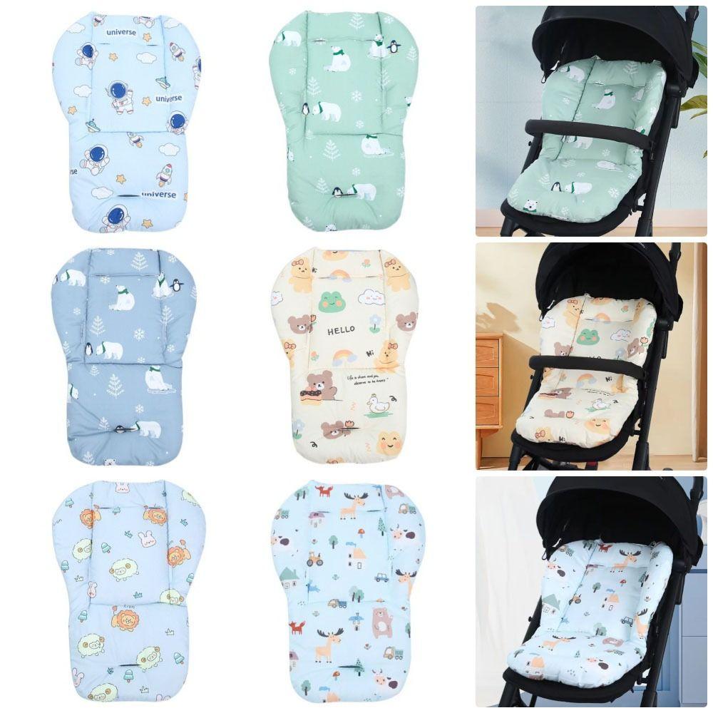 1Pcs Cartoon Pattern Stroller Cushion Pram Buggy Carriages General Mat Baby Stroller Seat Pad