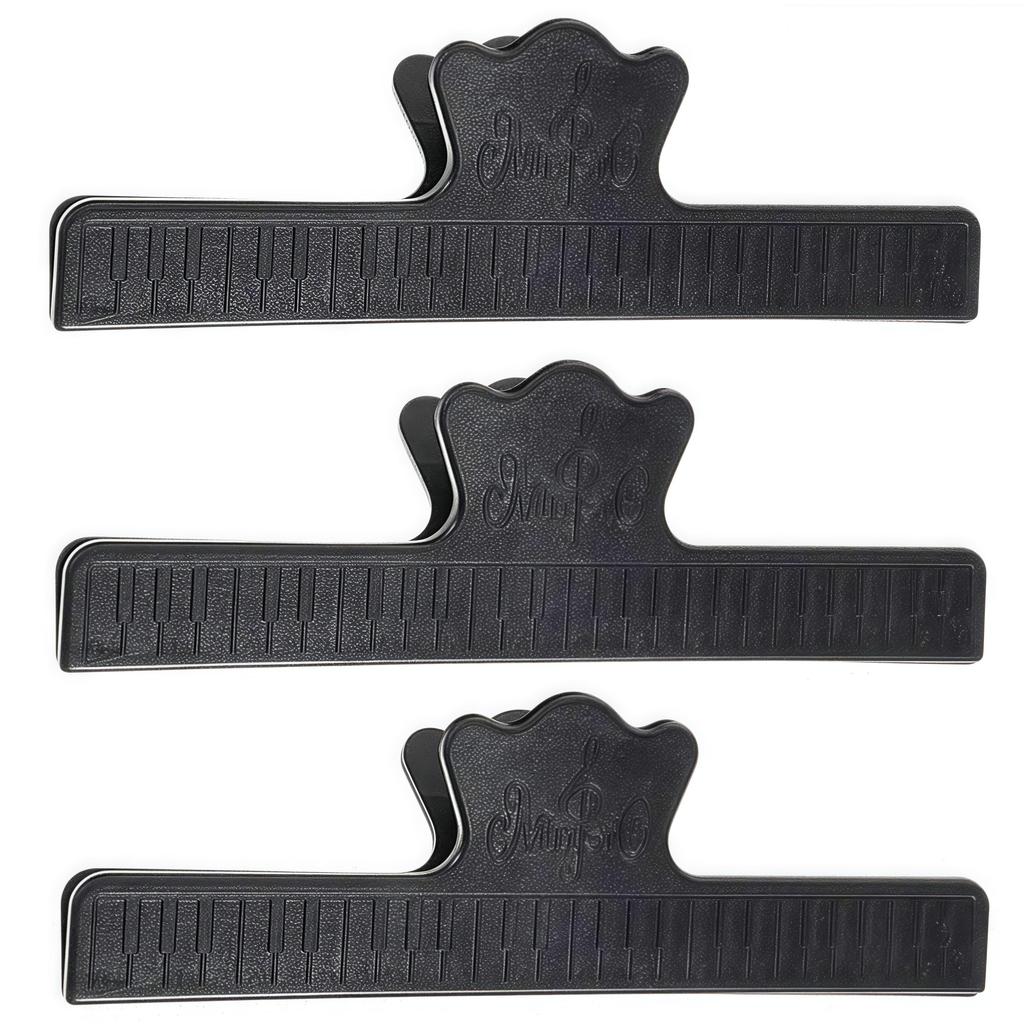 Клипсы для нот 3 штуки Клипсы для нотной книги Пиано Держатель страниц нот Партитура для гитары Инструмент Держатель для музыки