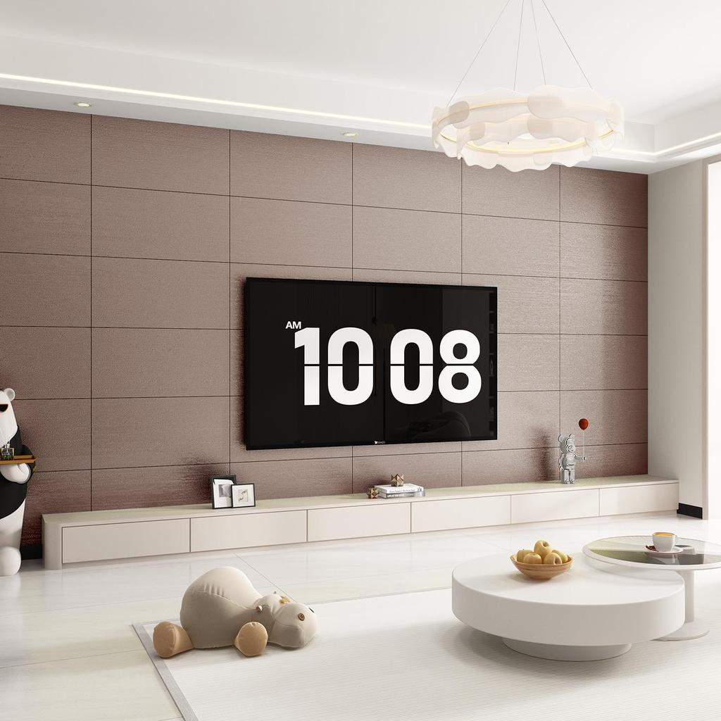 Imitation Metal Waterproof Self-Adhesive Wall Panel - Wall Decoration & Moisture-Proof Sticker for Shop Renovation