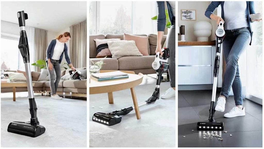 Bosch bcs711xxl upright vacuum cleaner cordless