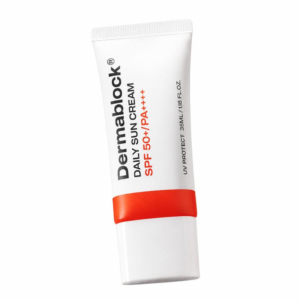 DERMABLOCK Daily Sunscreen SPF50+ PA++++ Moisturizing UV Protection Sun Cream 35ml