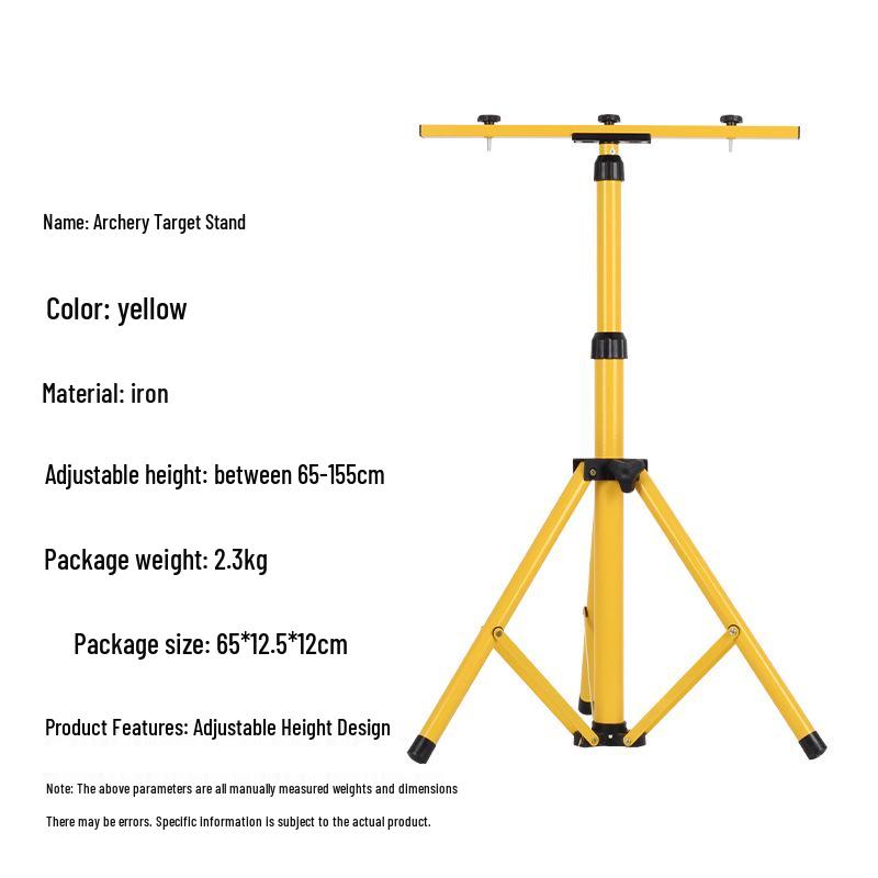 Adjustable Telescopic Archery Target Stand for Bow and Arrow