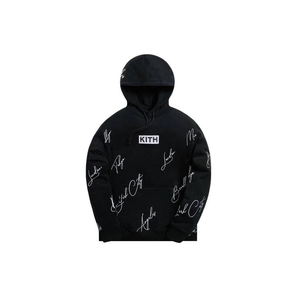 Kith Мужская толстовка City Script KHM030347-001