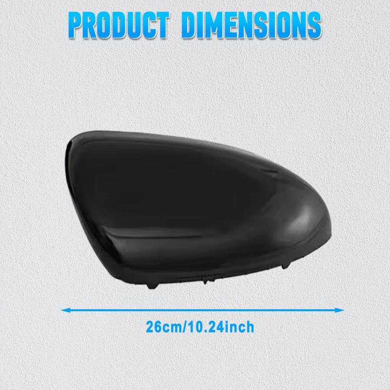 2pcs Glossy Black Rearview Mirrors Cover for Chevrolet Cruze 2009 2010 2011 2012 2013 2014 2015 ABS Side Rear View Mirror Caps
