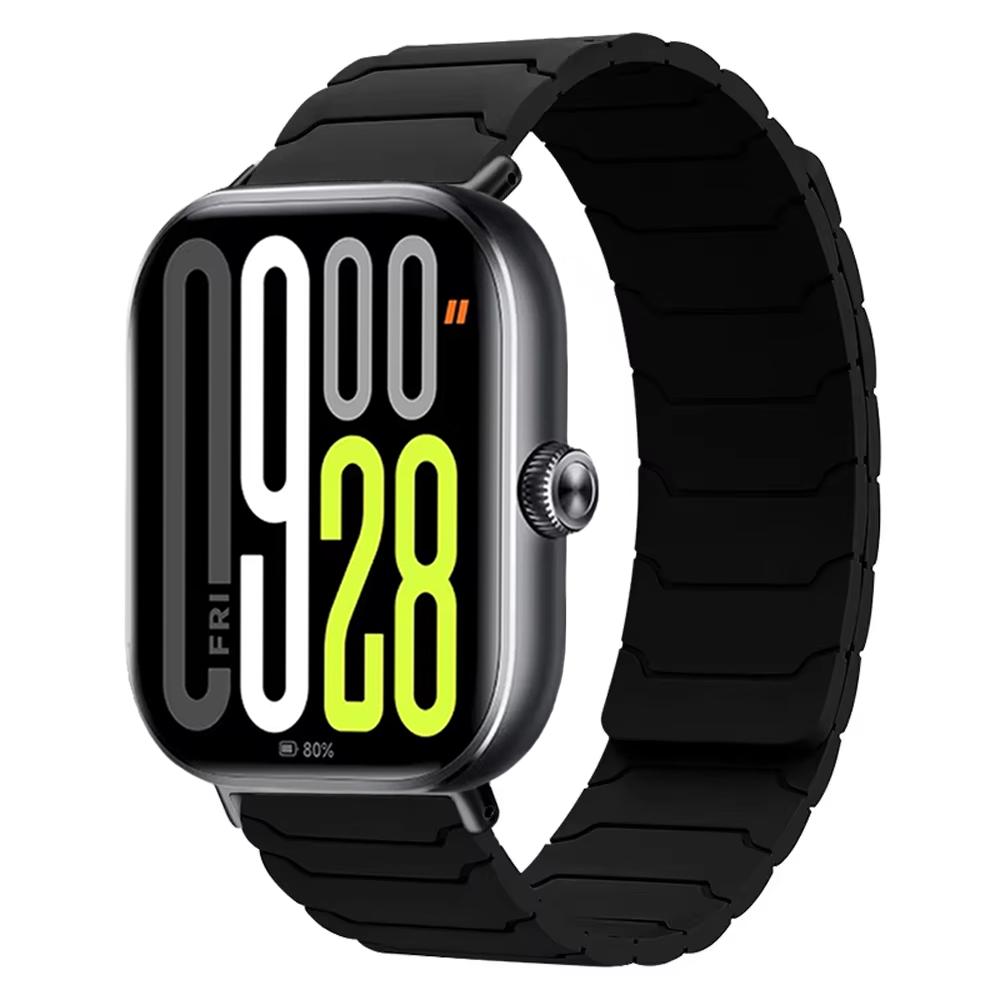 Мягкий силиконовый ремешок для Redmi Watch 6/5/4 Магнитный спортивный удобный браслет для Xiaomi Band 9 Pro/8 Pro Браслет Correa